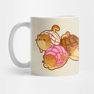 Kawaii Concha Cats Mug